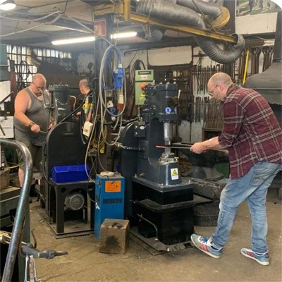 Small Power Hammer for blacksmithing